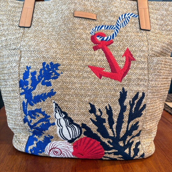 Vera Bradley Beach Bag/Tote, Nautical Bag - Picture 3 of 9